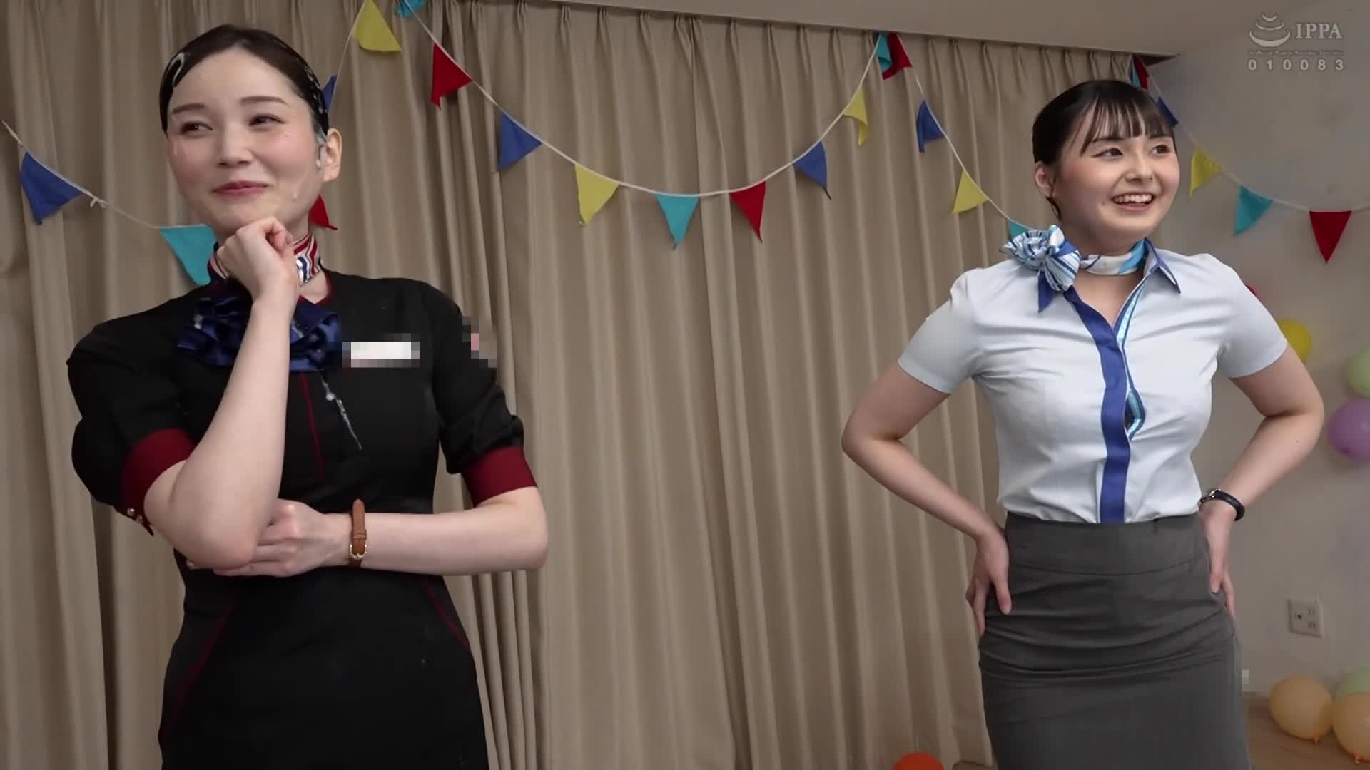 Only for beautiful cabin attendants in Takane no Hana, airline competition! Face bukkake baseball fist! If you win, you&#039;ll get 1 million yen! If you lose, you&#039;ll cum and have sex right away! A beautiful flight attendant who is captivated by everyone at the airport is covered in a huge amount of dick... - AV大平台-Chinese Subtitles, Adult Films, AV, China, Online Streaming