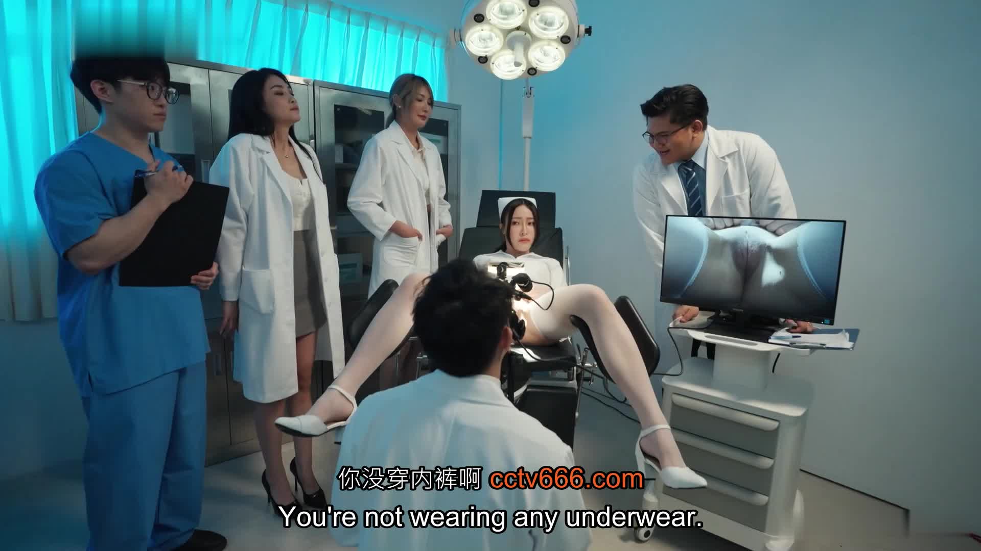 Young Female Doctor Uses Her Vagina for Fast Promotion - AV大平台-Chinese Subtitles, Adult Films, AV, China, Online Streaming