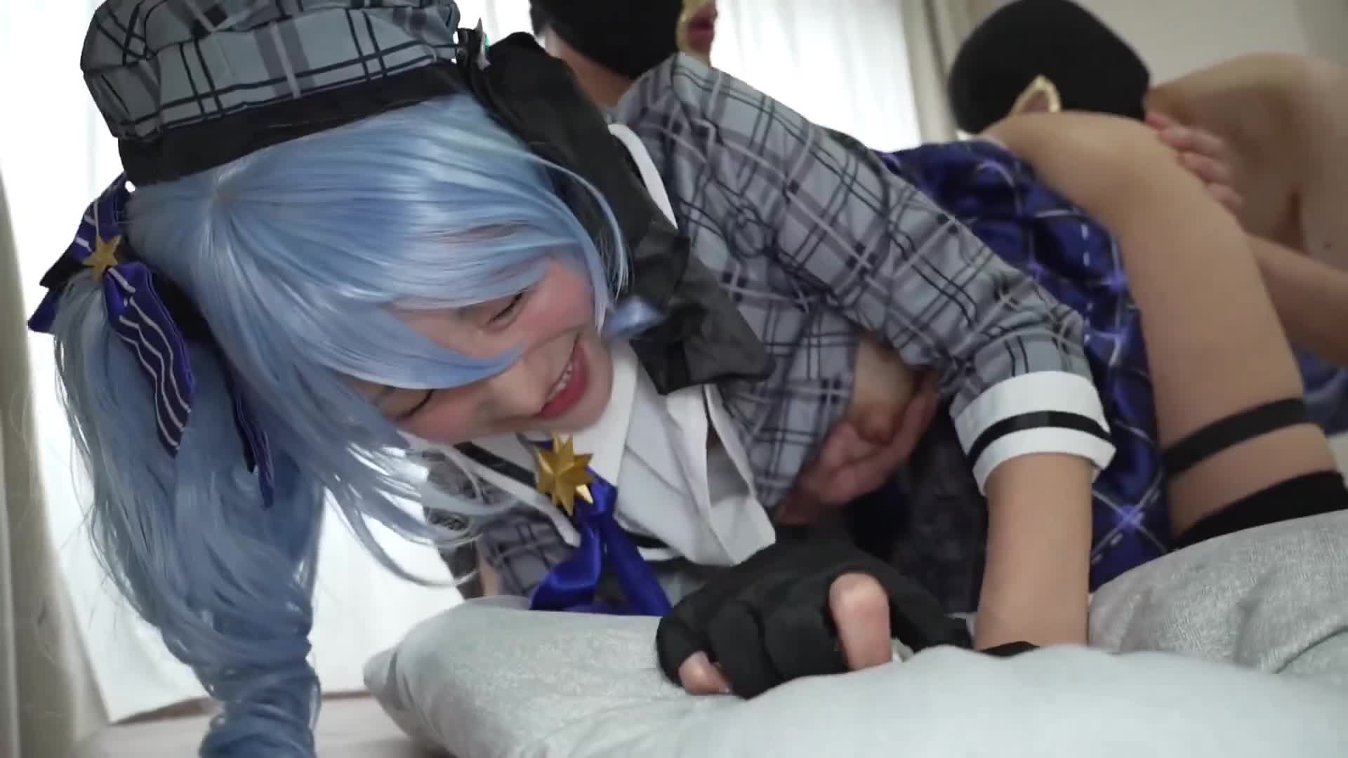 [AI解碼版]「Cosplay愛好者。痴漢中出亂交光頭G罩杯天然自慰女優yuika被猥瑣性愛玩弄，露出喜樂的臉！淫蕩聲音！高潮噴射！無套插入1000次！」 - AV大平台 - 中文字幕，成人影片，AV，國產，線上看